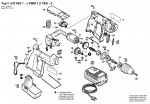 Bosch 0 603 933 742 PBM 7,2 VES-2 Hw Accu Drilling Machine 7.2 V / GB Spare Parts PBM7,2VES-2